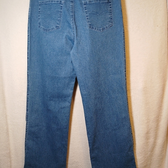 SHOWOFF WOMEN  DENIM BLUE JEANS SIZE 14 - Picture 4 of 8